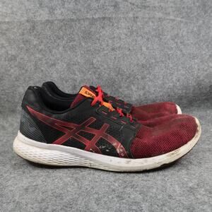 Asics Shoes Mens 10.5 Athletic Trainers Running Sneakers Active Casual Sport Red
